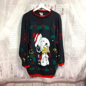 Snoopy & Friends Christmas Sweater Vintage 2X